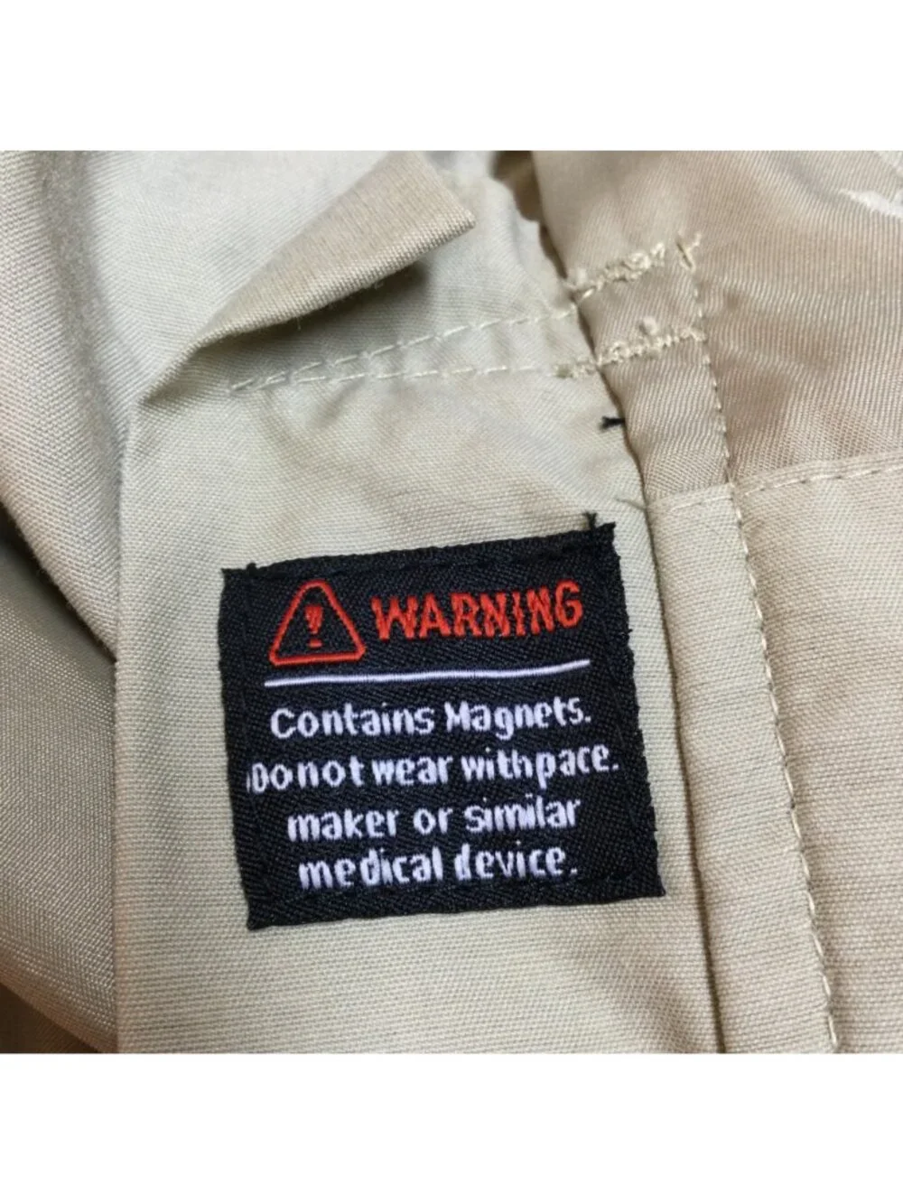 SCOTTeVEST Mens Beige Travel Vest Pockets Gorpcore Utility Tactical Outdoor